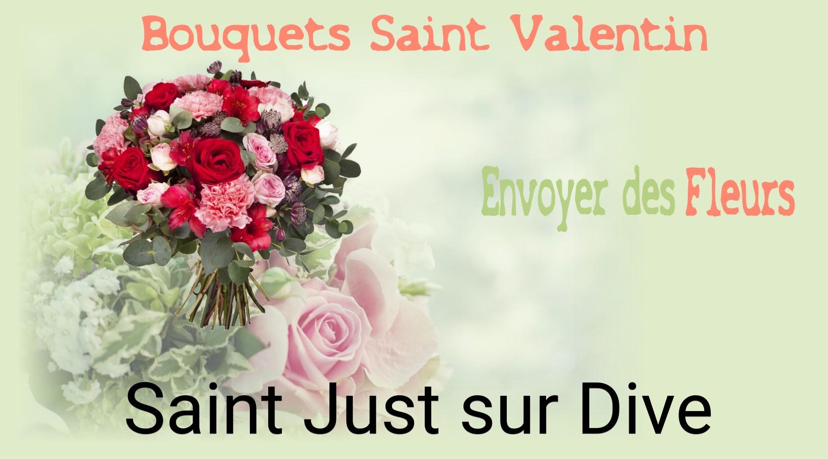 Roses de Saint-Valentin livrées à Saint-Just-sur-Dive